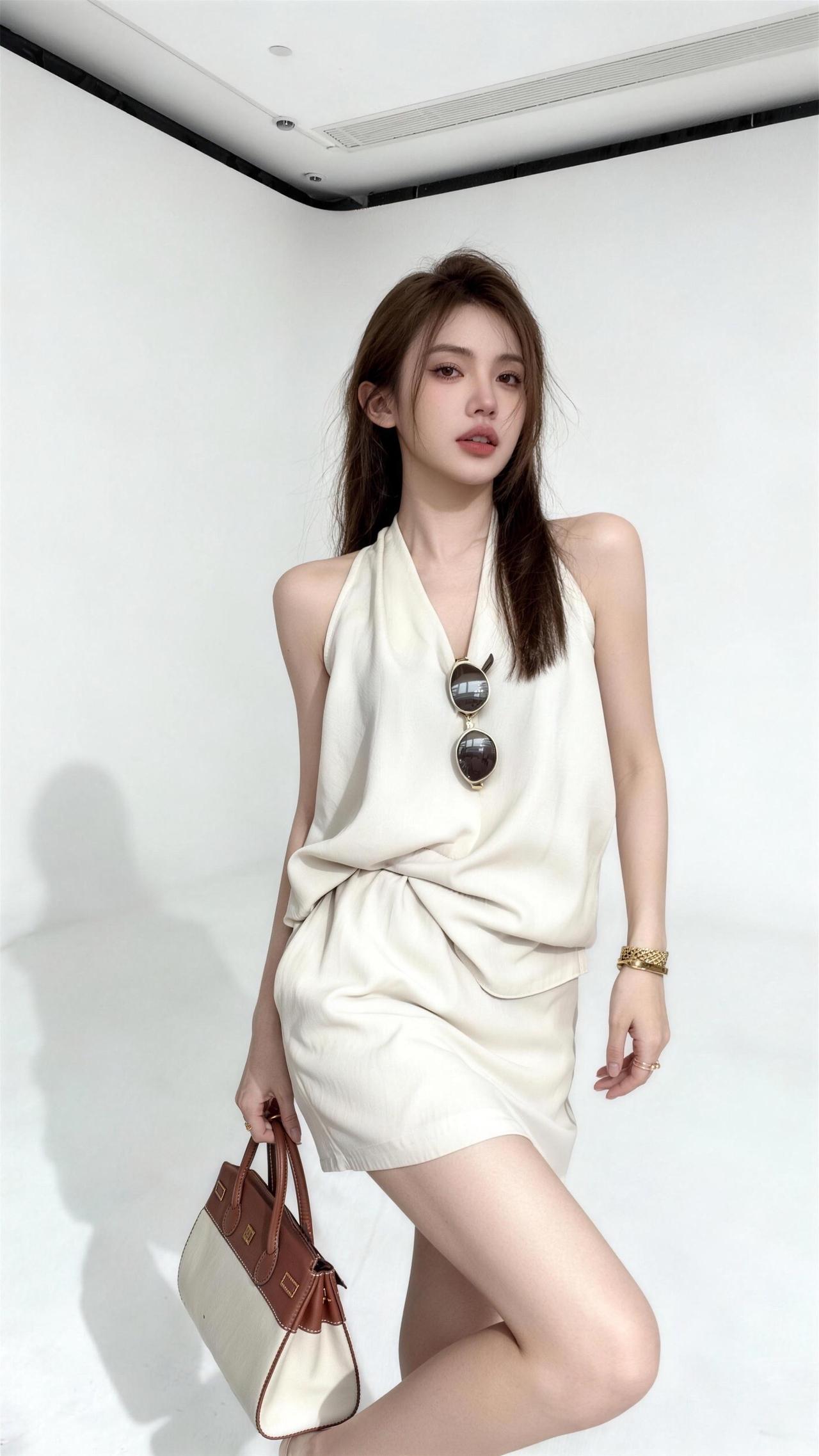 超级老钱风，巨显瘦啊显瘦穿搭 连衣裙女人味 裙子控