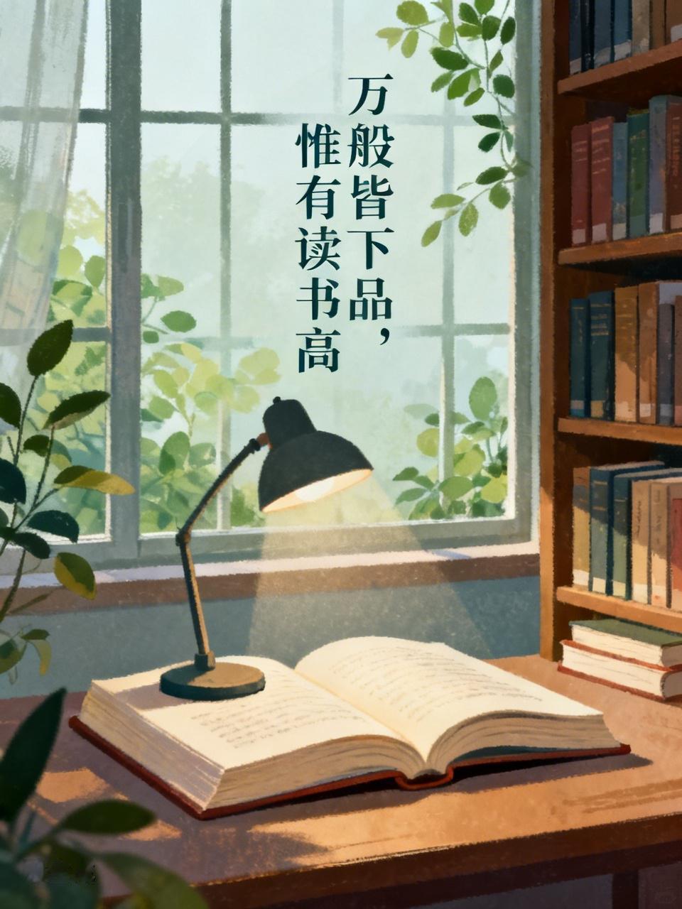 古人云：万般皆下品，惟有读书高。
读书的意义在于：一是，你以后有能力选择自己的生