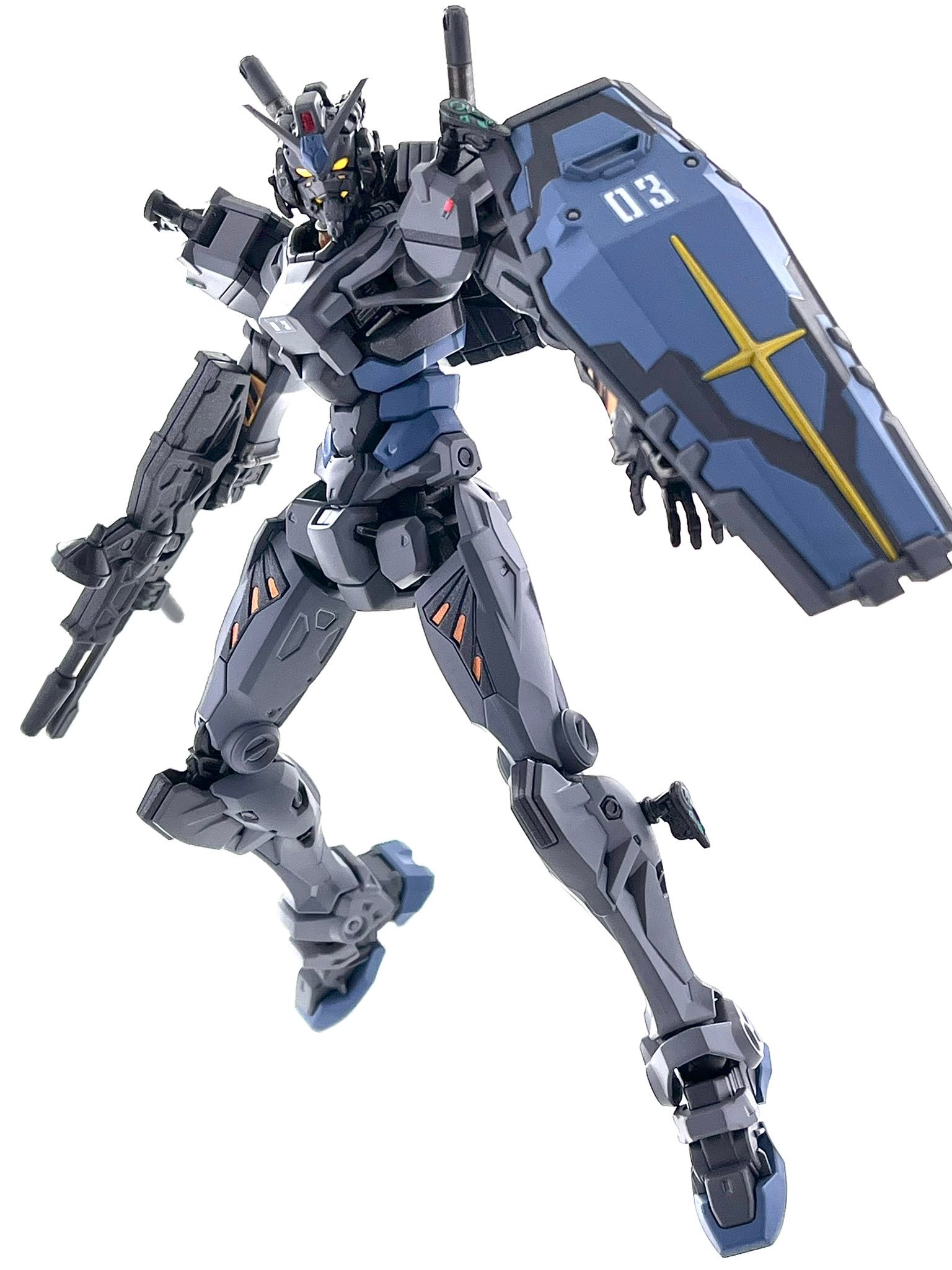 GQ高达幻之3号机（by わたサイダー）高达模型[超话]高达模型 ​​​