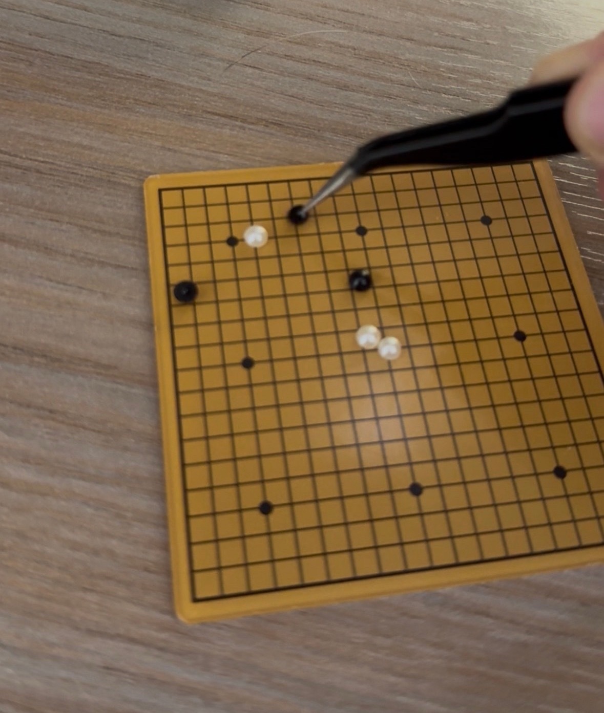 今日手工之：你们围棋有神之一手，我们五子棋也有千古名局。 ​​​