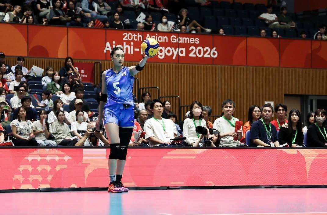 【亚运会1/4决赛中国台北女排0:3日本】
2026爱知·名古屋亚运会1/4决赛