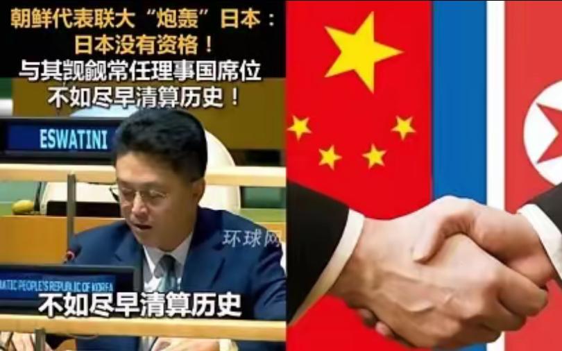 朝鲜这次把话挑明了！在联合国大会上，朝鲜当着190个国家面前直接质问日本，作为一