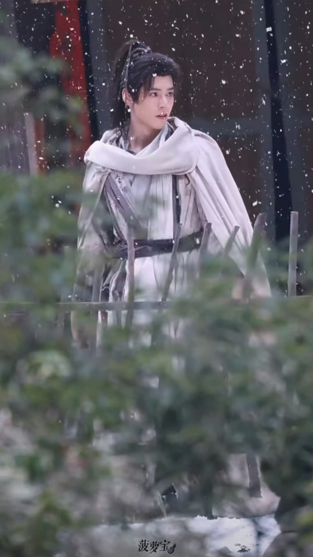 龚俊白衣公卿叶昭雪景路透来了❄️ 