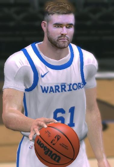 2K14 帕特-斯潘塞 面补 (Warriors) 