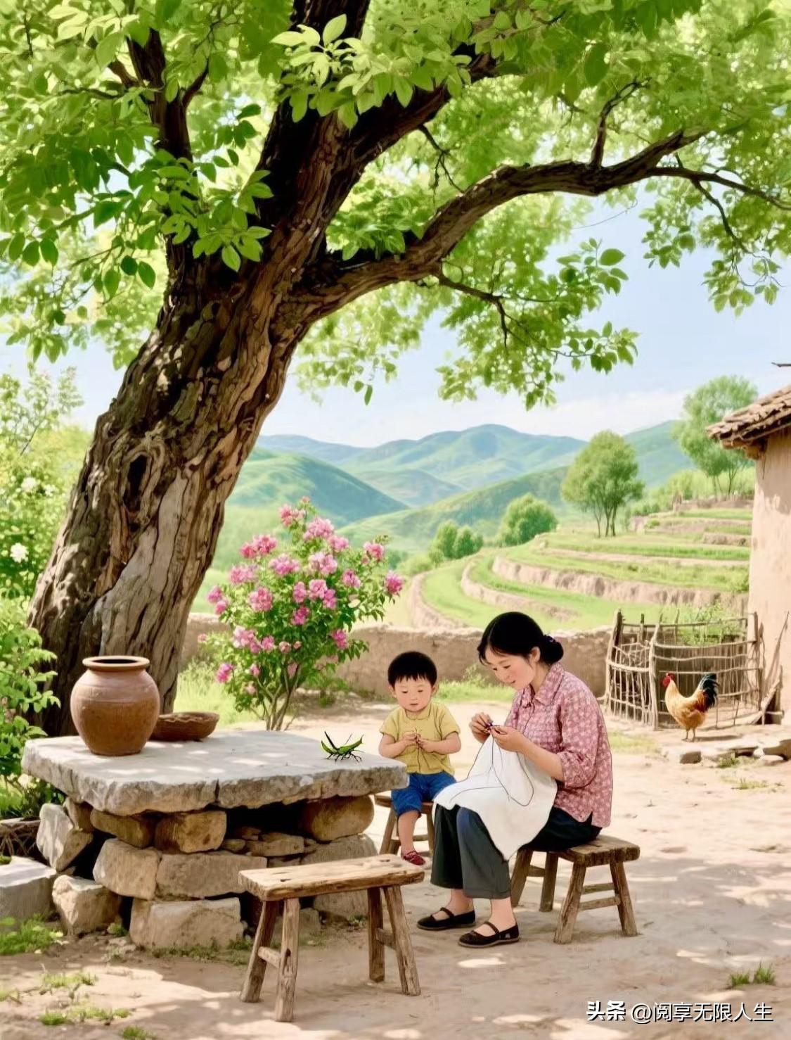 你想要在农村过得安稳，舒服，你就必须要做到这几点：
​一，不炫耀；二，不讨论别人
