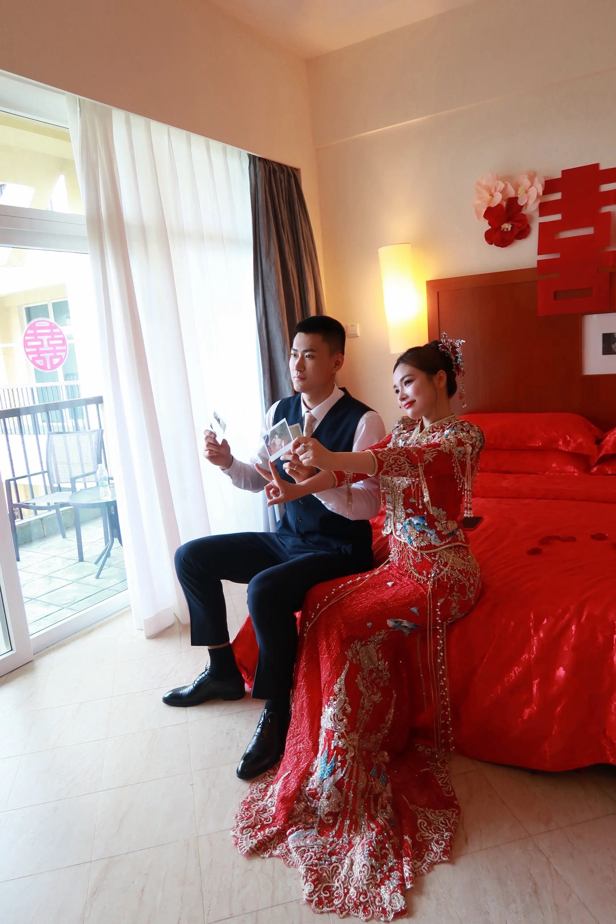 吴昌泽夫妇今日大婚让我们一起恭喜大C辽宁男篮