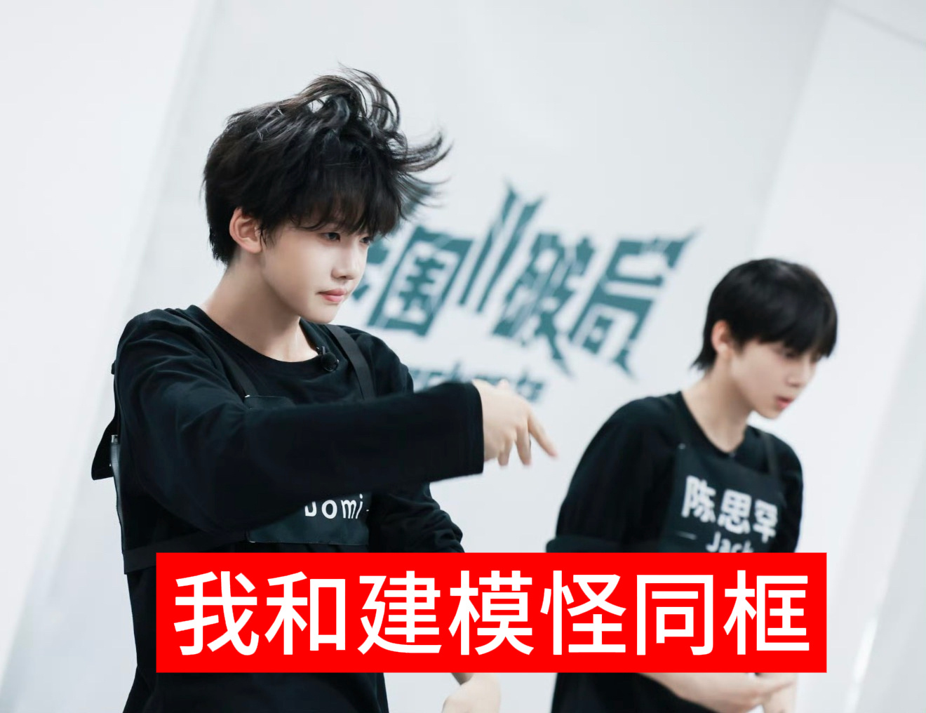 旁边有只大猩猩是怎么回事呀 