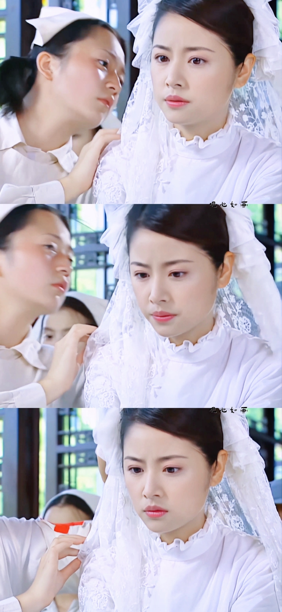 林心如[超话][心] 情深深雨蒙蒙 今天如萍是美美的新娘，然差个新郎！[期待][