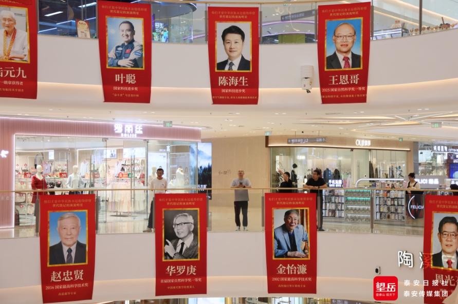 看到商场里挂满令人崇敬的功勋科学家巨幅公益海报，会让我肃然起敬，同时也会熄灭了我