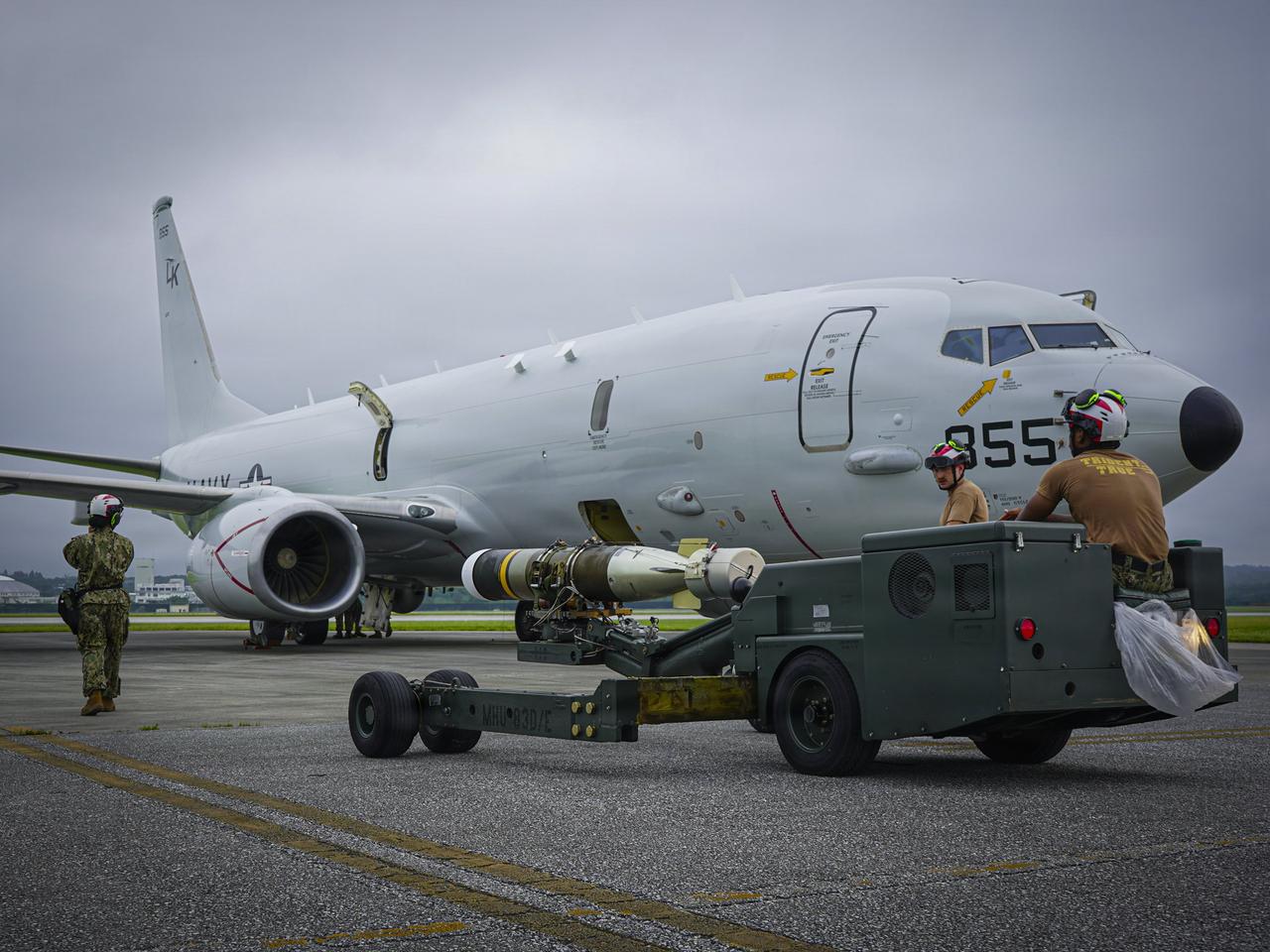 PoseidonP-8A“波塞冬”鱼雷装载进行中！

2026年6月5日，驻日本