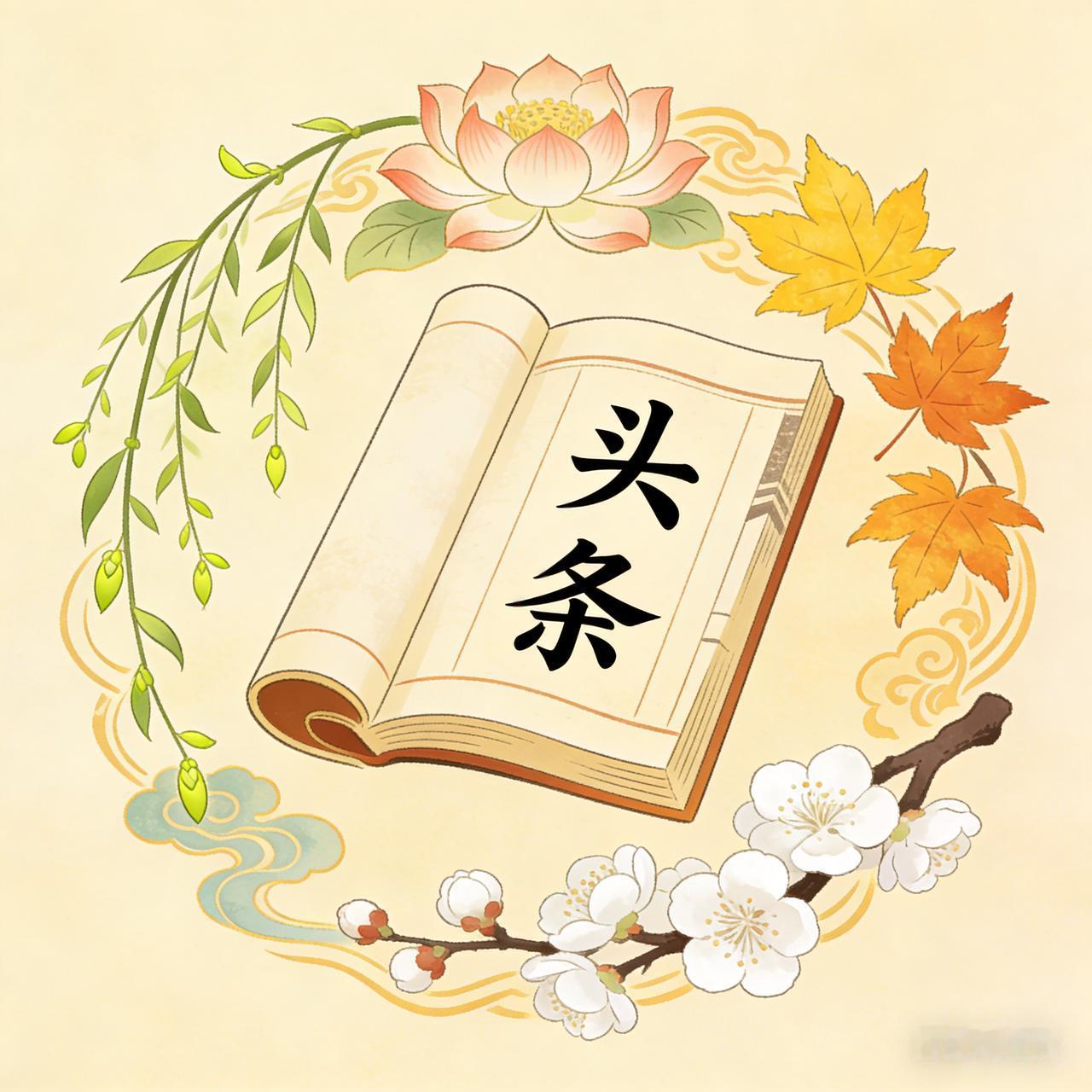 上联：头条里面藏春秋
闲来玩个对对子，下联等你来接！