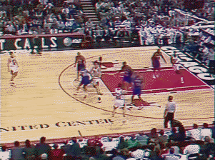 乔丹就是这样打爆对手！真轻盈！