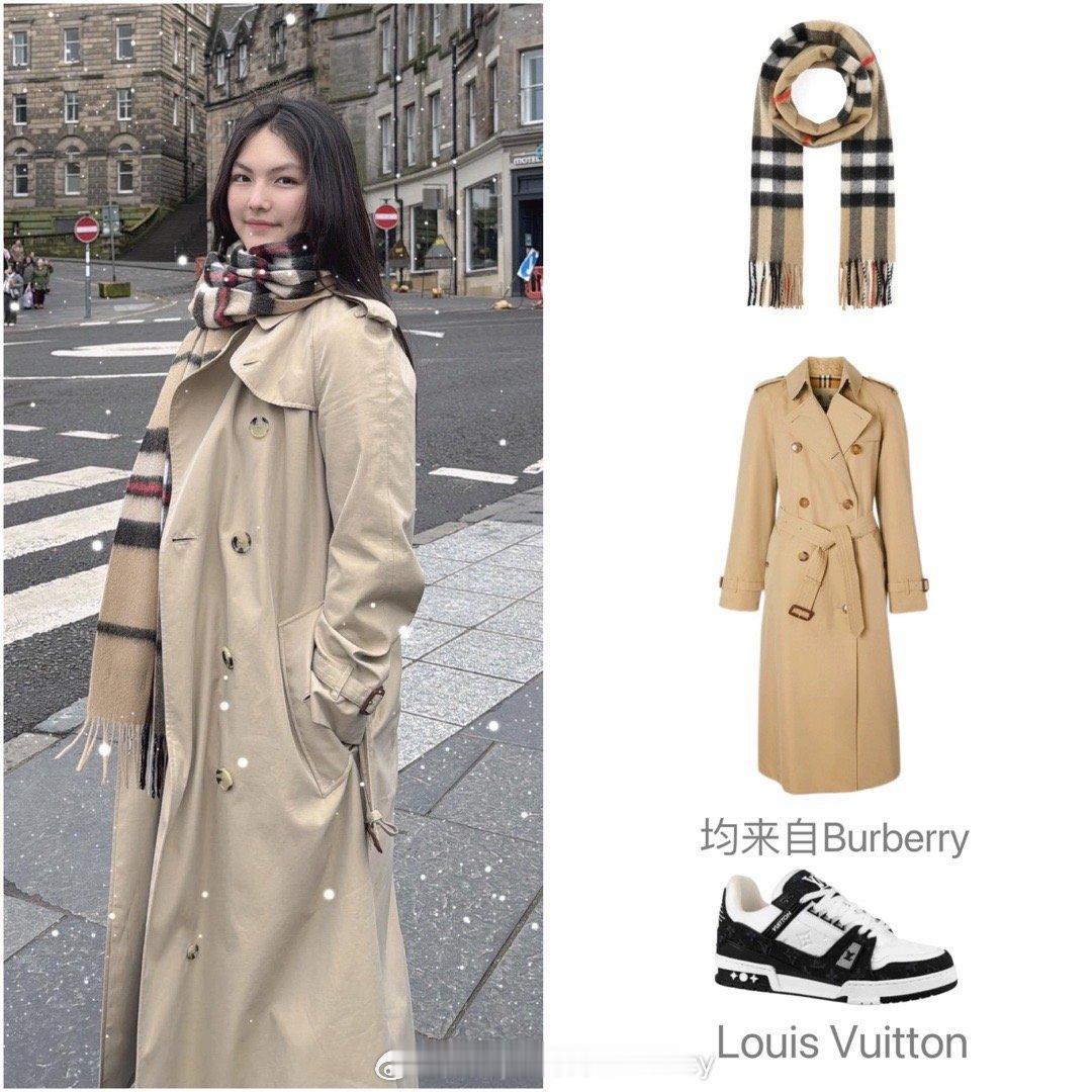 Angela王诗龄昨日英国看展，小公主是来人间享福的吧～ ​​​