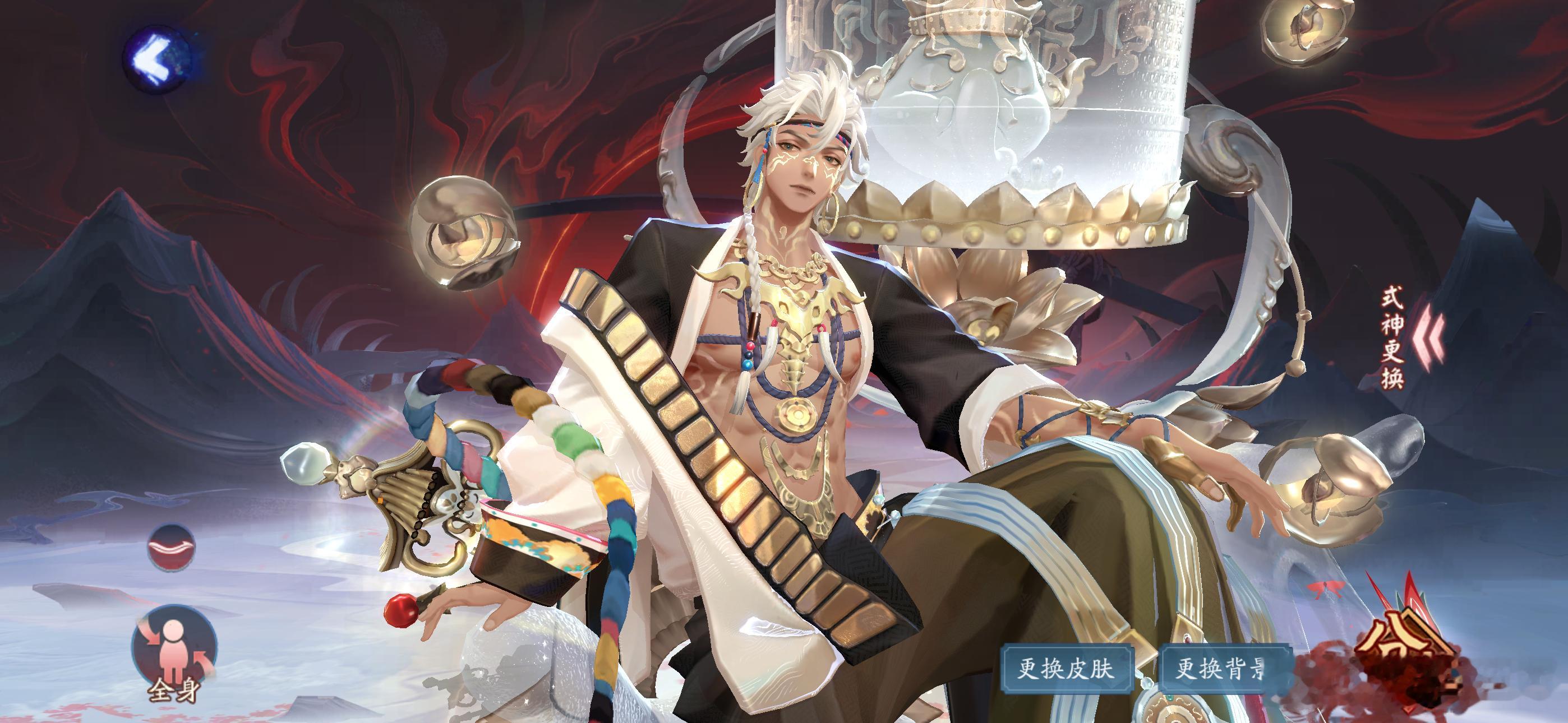 阴阳师手游超话创作官acg优创官 新式神ssr毗沙门天，建模&技能一览技能需要5