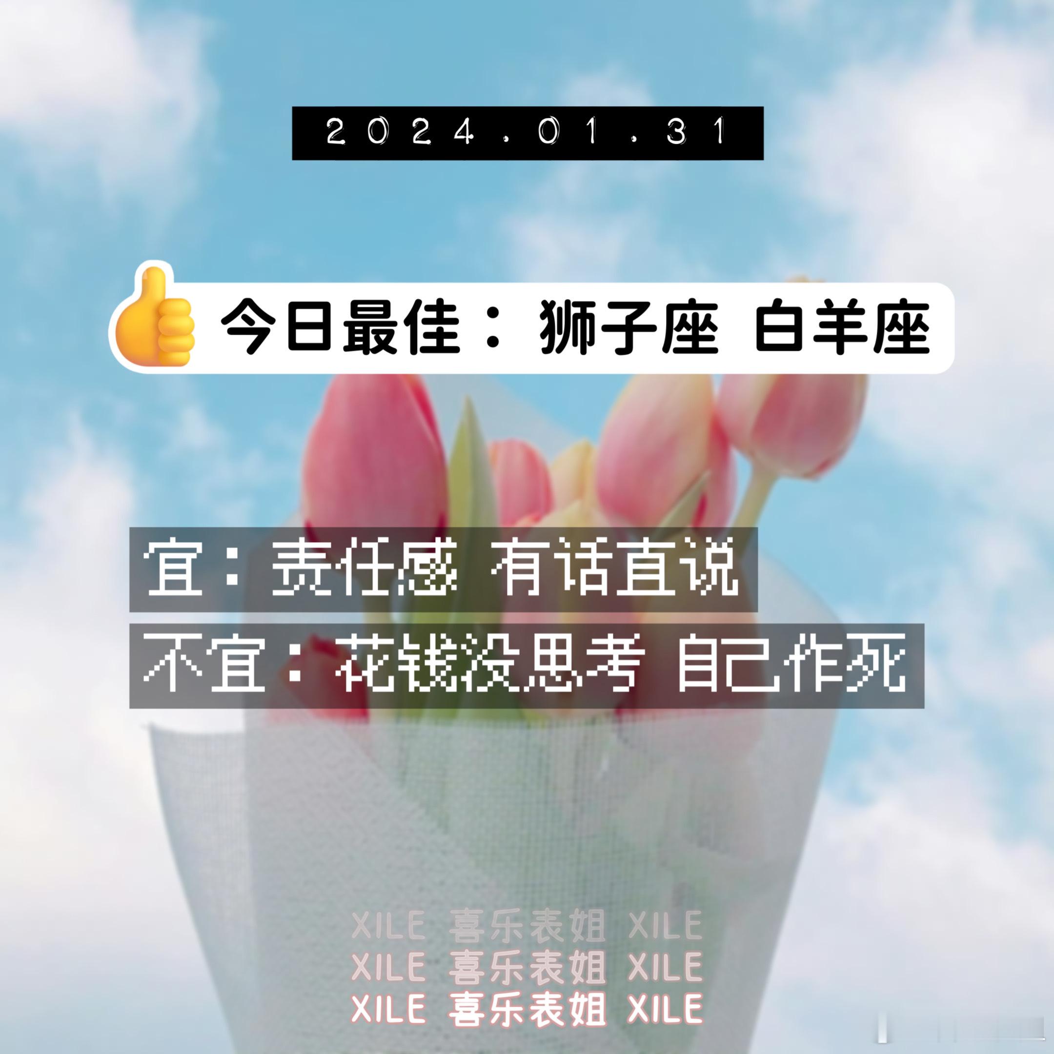 明日提醒#十二星座[超话]##新年星愿望# ​​​