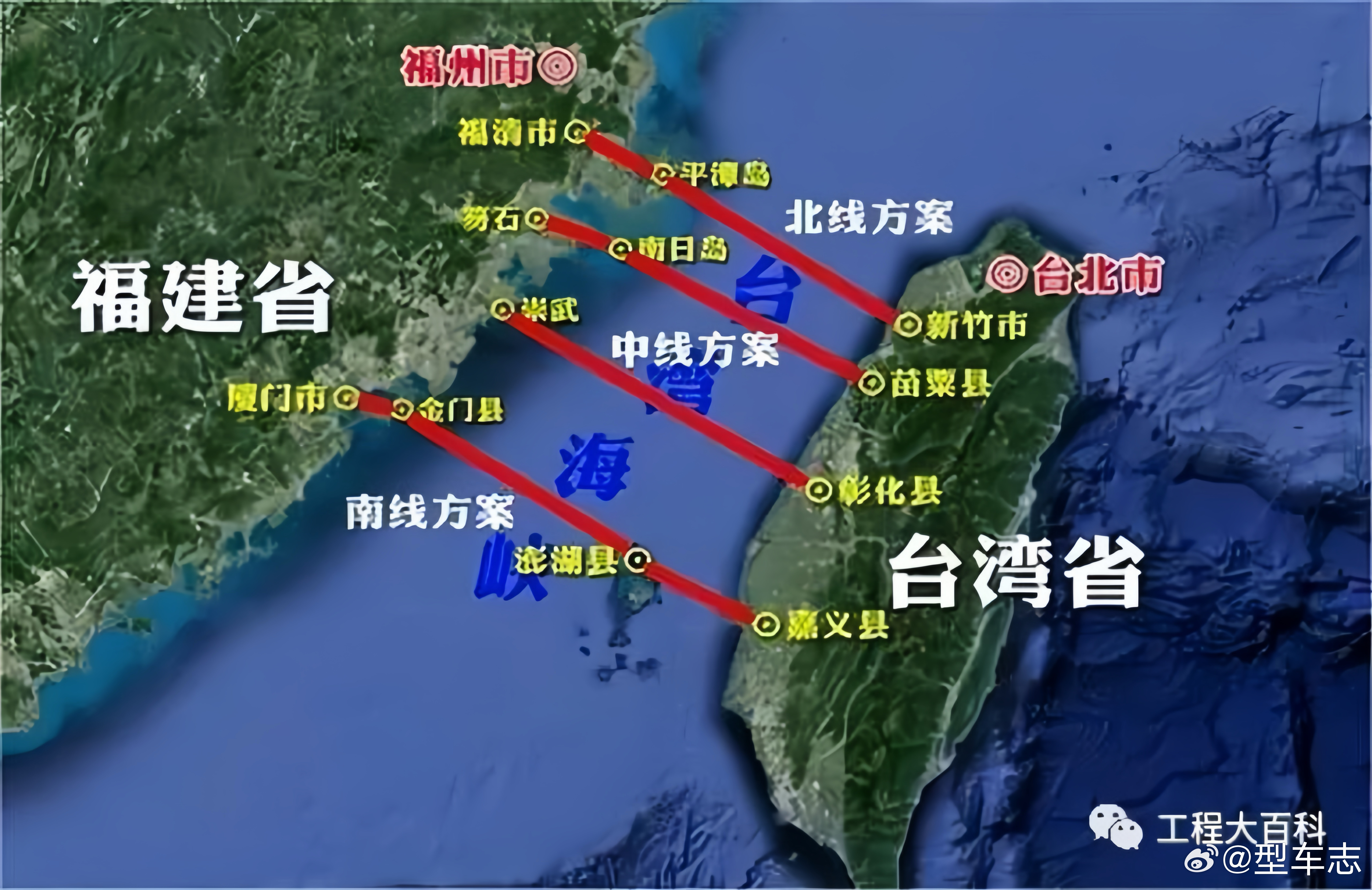 统一后台湾民众可以自驾直达北京跨海通道这件事，国内工程界早就有过系统性的设想，而