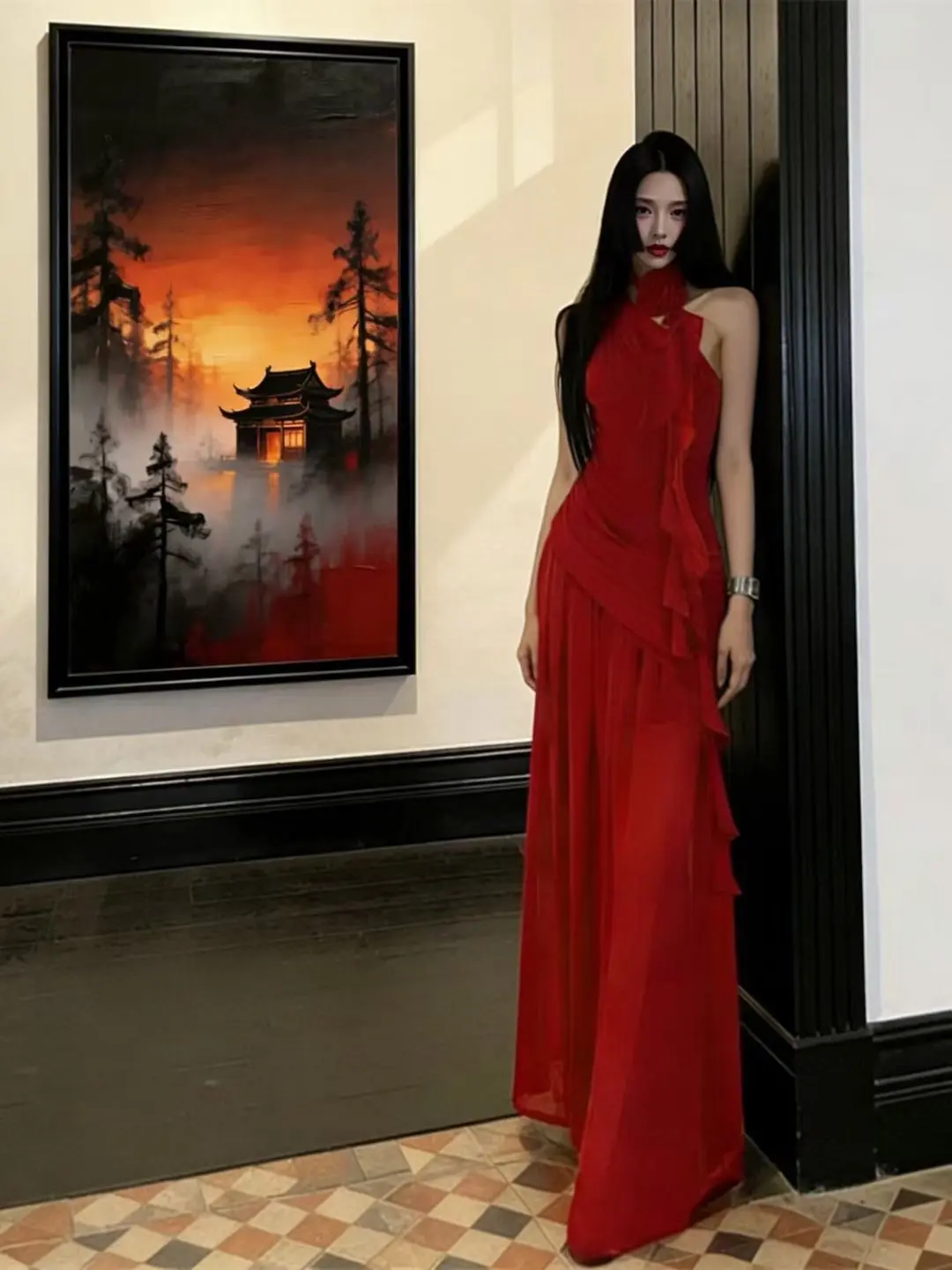 “心中若有躁 画里自有解”——画为心药。“心中若有躁 画里自有解” 为...