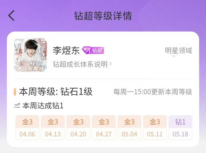 李煜东超话钻超了，好牛 