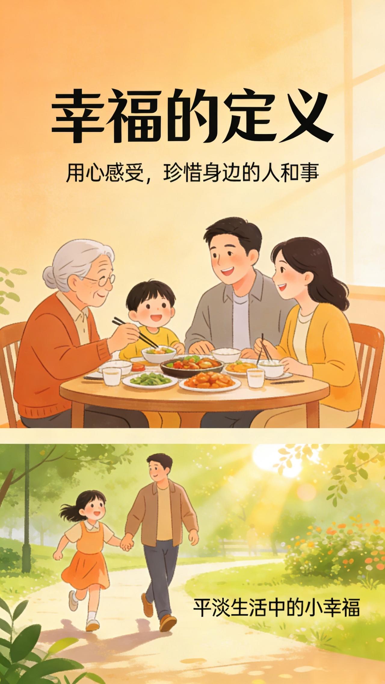 什么是幸福，一句话概括
幸福是什么？每个人都有自己的答案。经过生活的沉淀，我认为