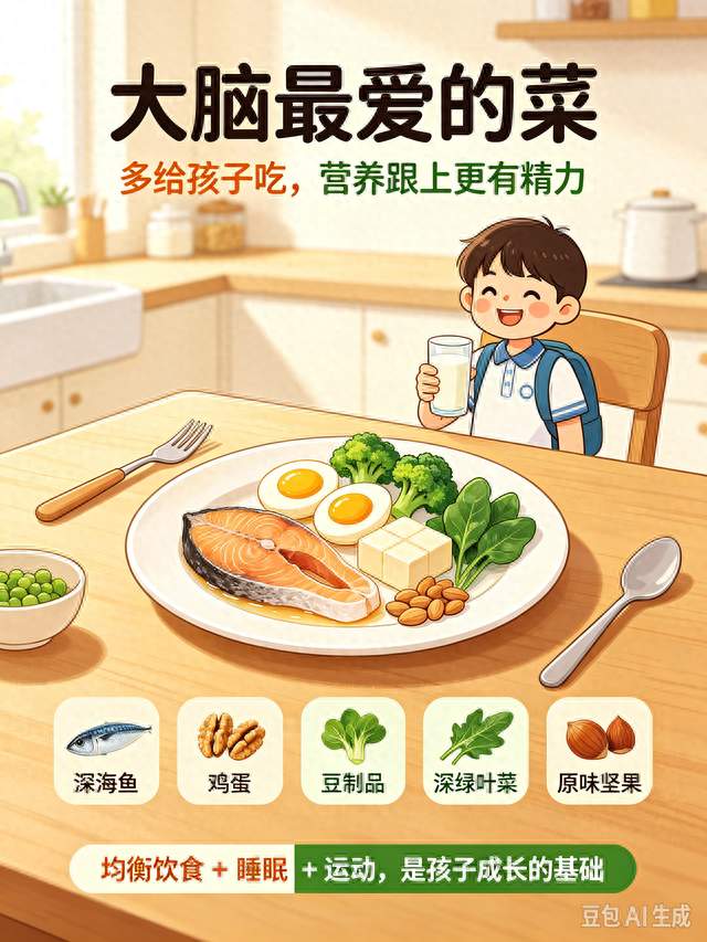 大脑最爱的菜，多给孩子吃，有助大脑发育，增强记忆力，成绩越棒