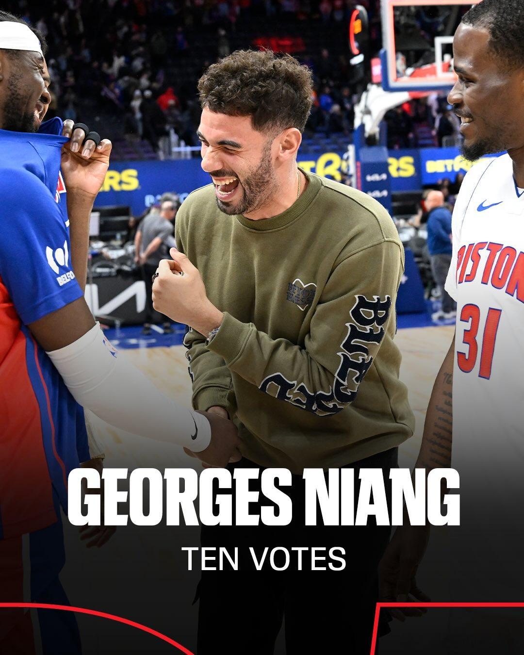 总有球员想看你的表演！全明星球员投票，阿丘瓦、赫夫均获得11票，尼昂10票，乐福