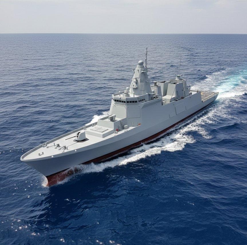 土国发布新概念驱逐舰TF-2000的关键时间表。
ASFAT总经理穆斯塔法·伊尔