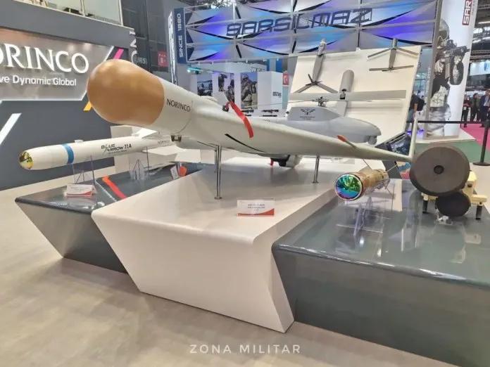 #Eurosatory# 在法国巴黎举行的新一届欧洲防务展上，中国北方工业公司（