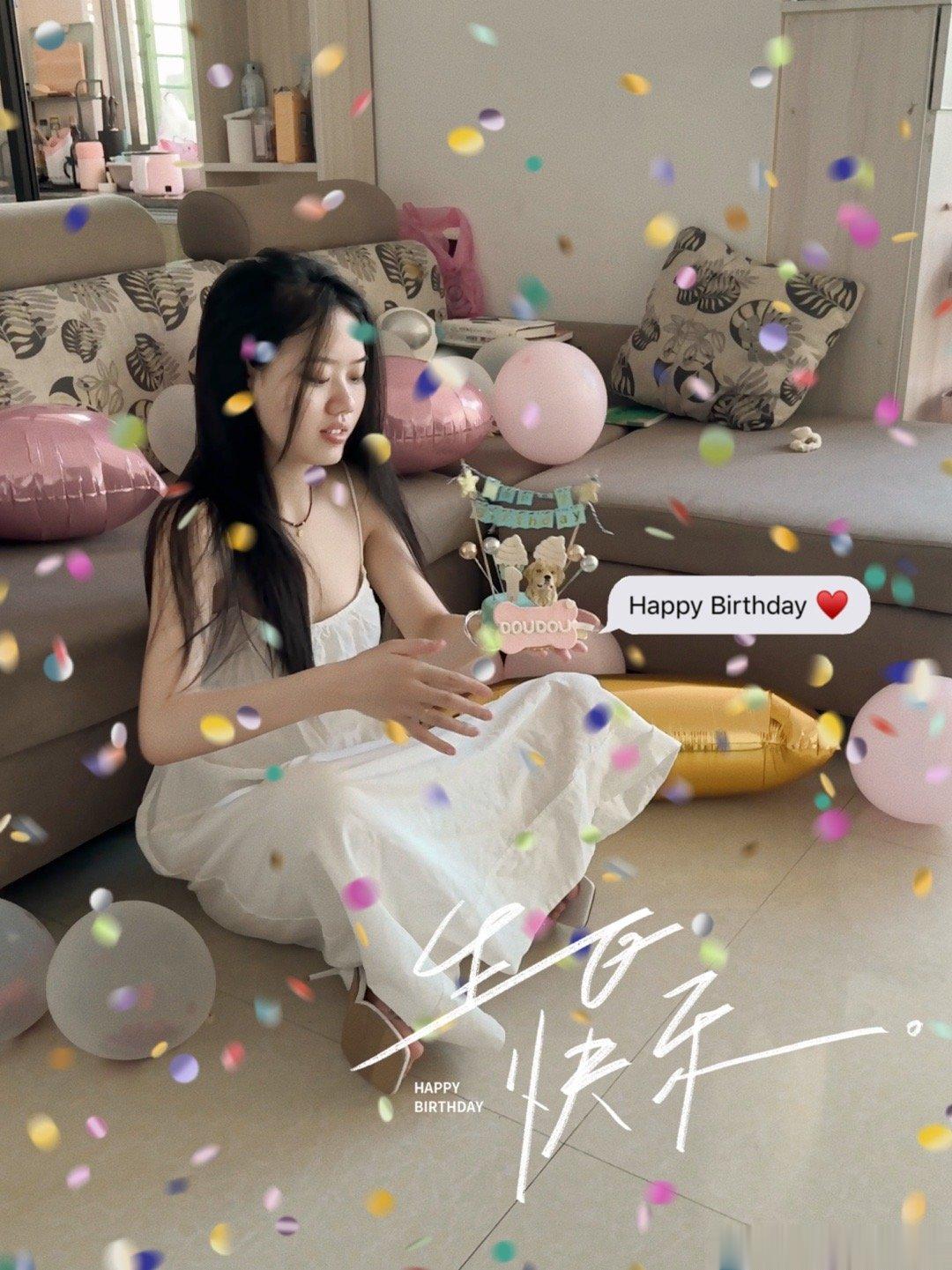 兜兜崽崽今天一岁啦 宝贝生日快乐 健康成长🎂 ​​​