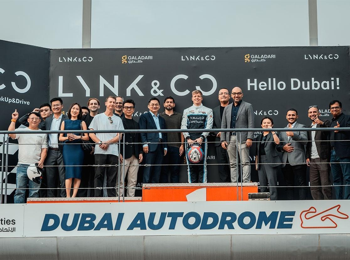 进军中东，领克正式登陆阿联酋。发布会别有新意，在迪拜的Autodrome赛道举行