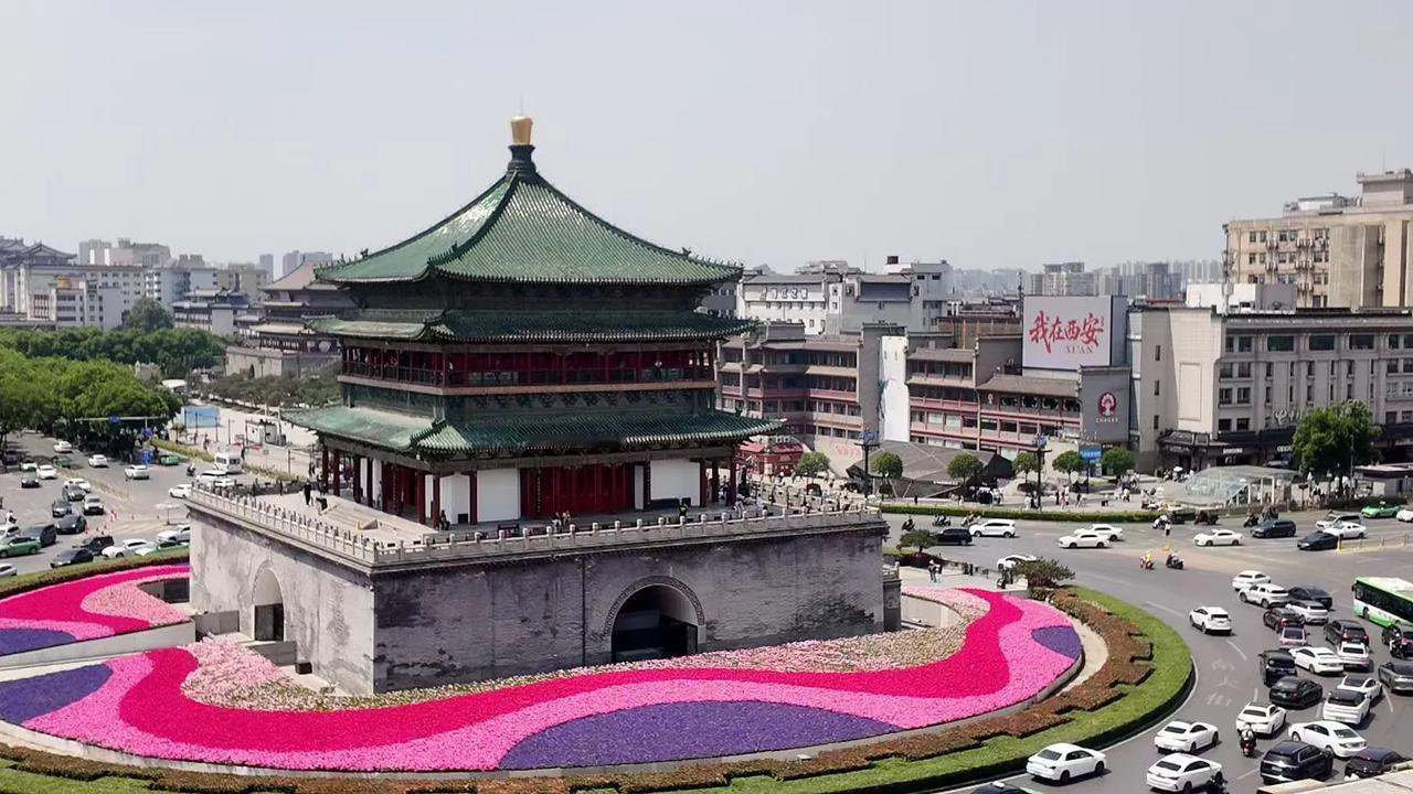 美景图片分亨老兄夫妻陕西六日游(西安延安壶口瀑布)
