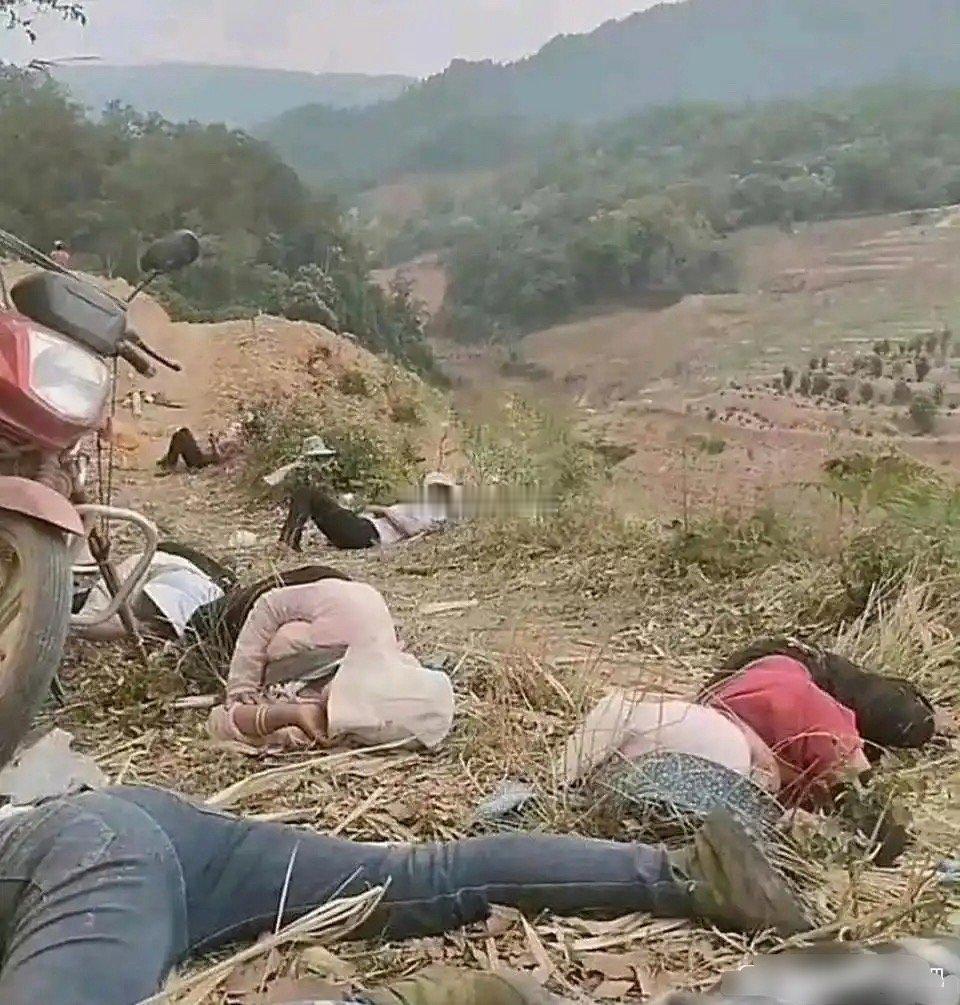 知道的懂这是干完农活午休，不懂的还以为乱葬岗呢… 