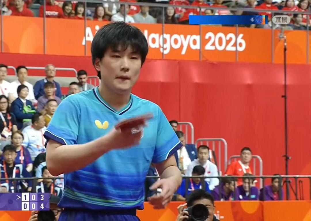 温瑞博尽力了 男团决赛第二盘，小将温瑞博迎战张本智和，最终1‑3惜败，四局比分7