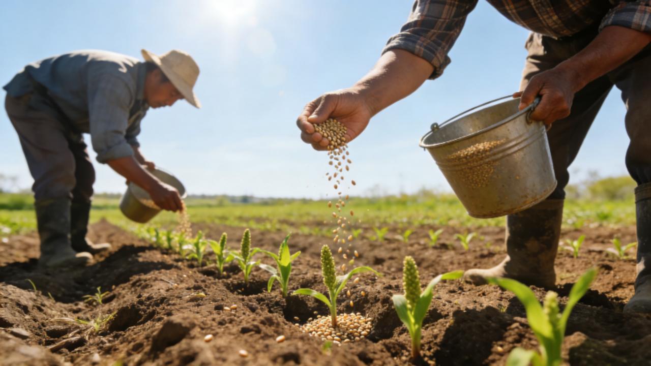 ＂春种一粒谷＂，谁能接下句？春种一粒粟，秋收万颗子。