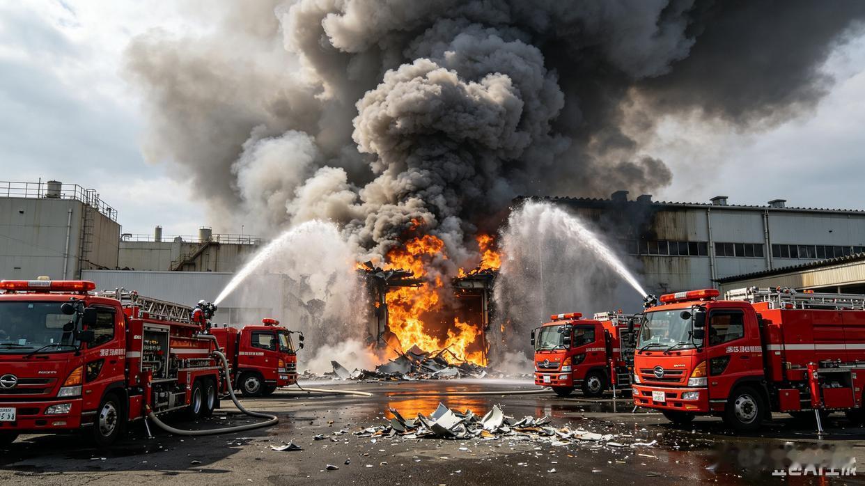 日本制药厂炸了！5人受伤，现场火光冲天


救命药变“夺命罐”？日本广岛制药厂突