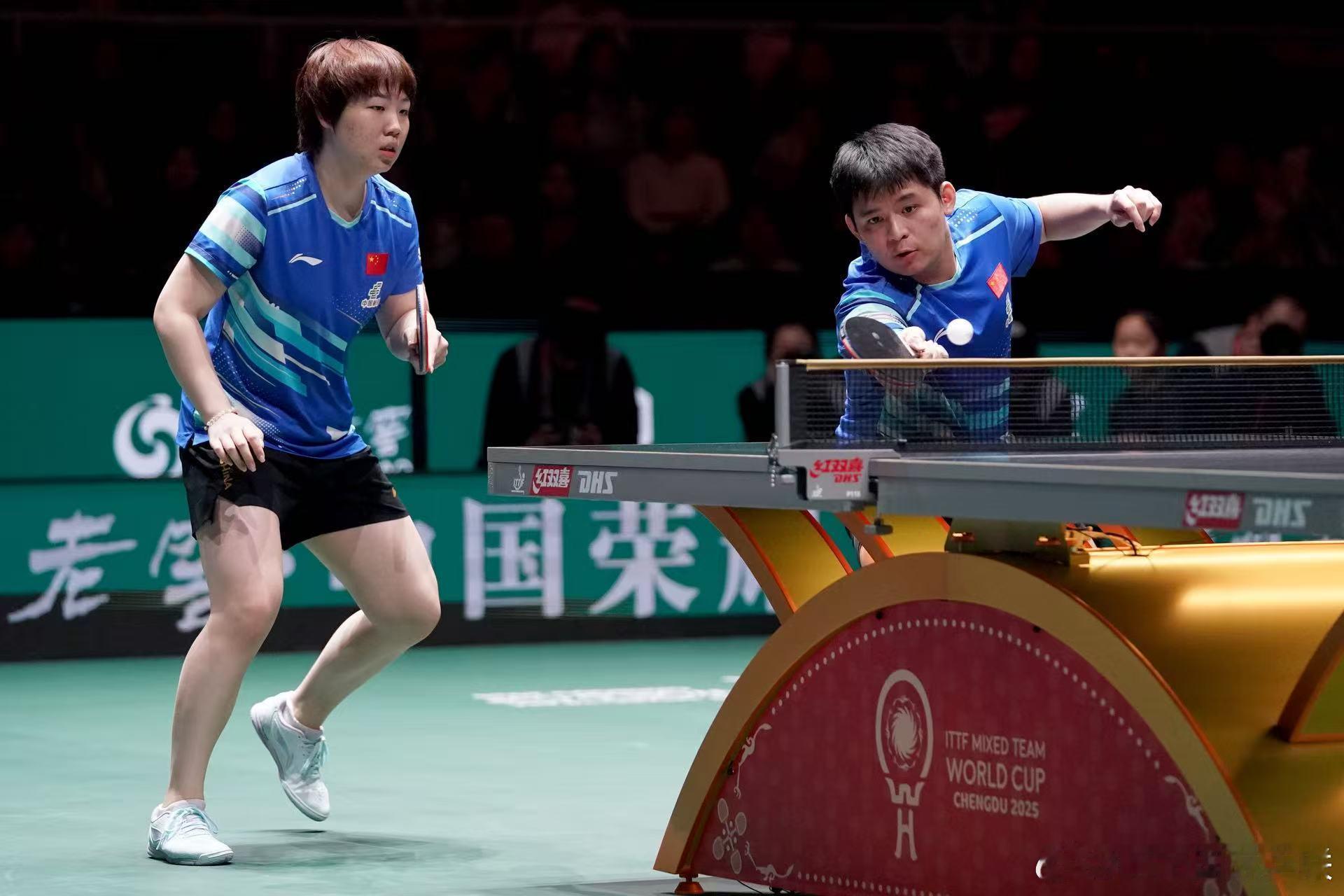 七战七胜！王楚钦单双打连续出场！成都混团世界杯第二阶段，国乒8-4战胜德国，取得