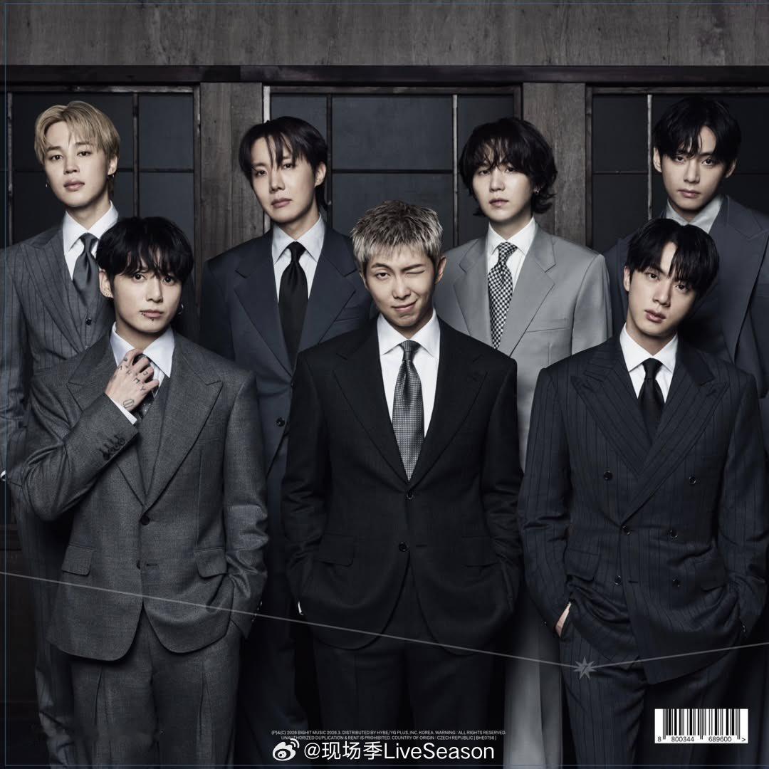防弹少年团 【BTS新专《ARIRANG》Spotify播放量突破40亿】韩国顶