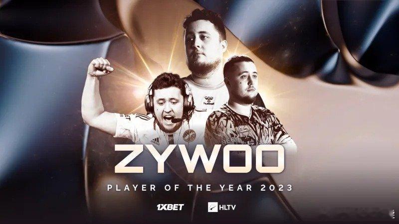 H﻿LTV今晨公布了2023年CS选手TOP20第1名，现效力于Vitality