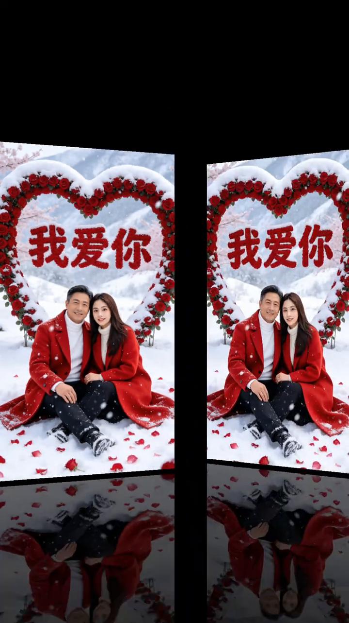 我爱你。