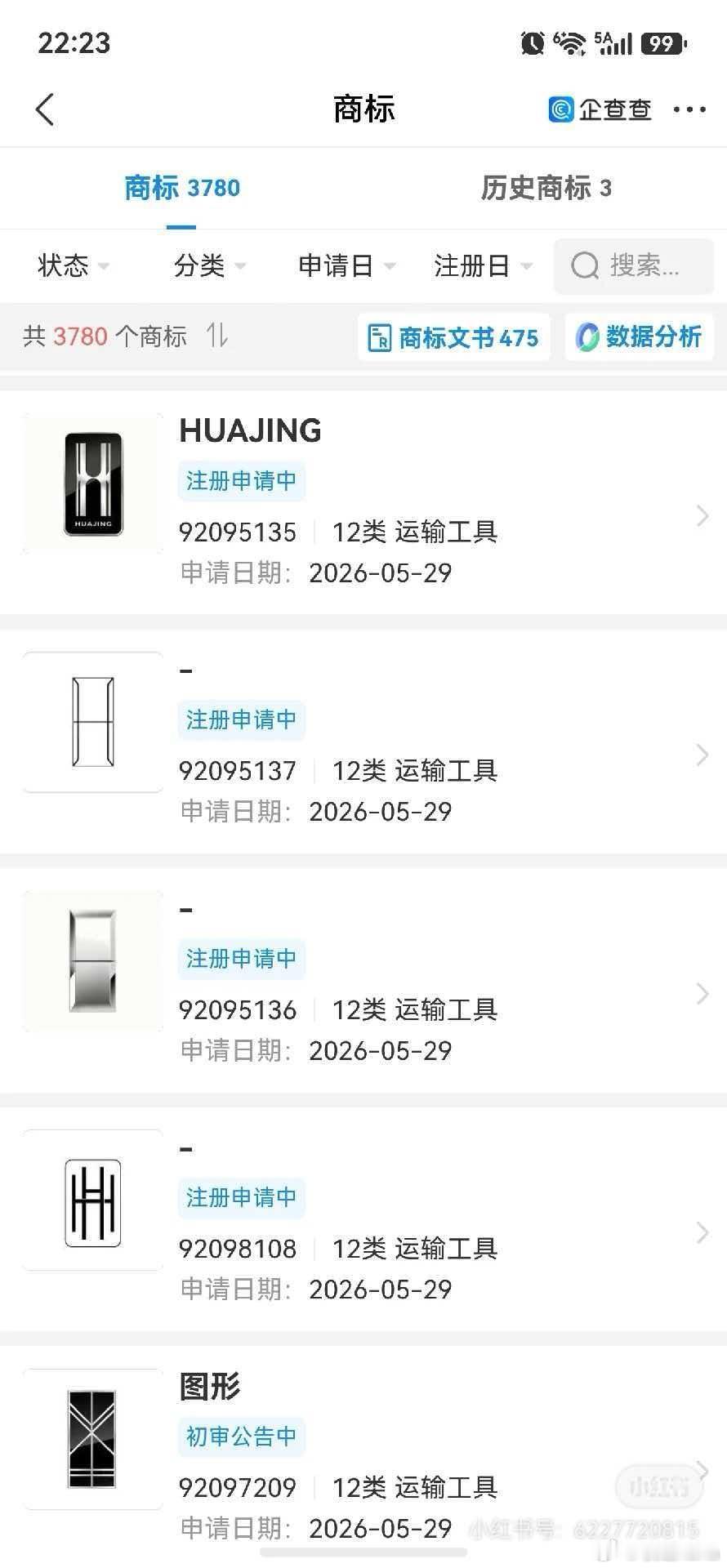 上汽通用五菱申报了一些新商标，重点大家自己看说下我知道的信息：1华境品牌会升级，
