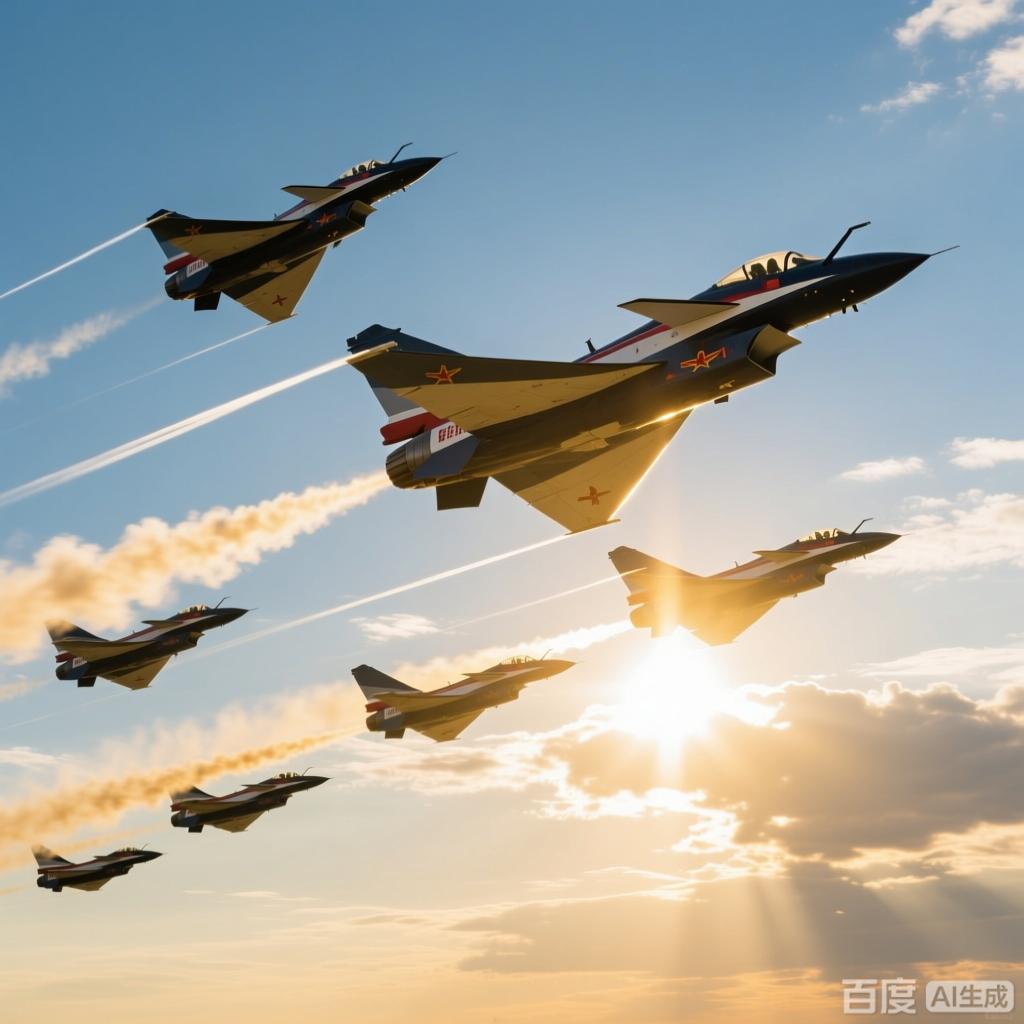 空军八一飞行表演队要亮相新加坡航展啦，训练画面一曝光就超吸睛！飞行员们驾驶歼 -