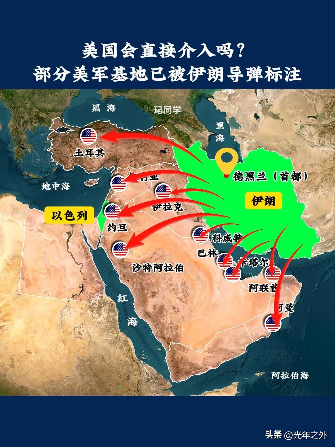 伊朗反击战术彻底封神：分散火力围堵美国，中东无人能独善其身
 
一觉醒来，中东局