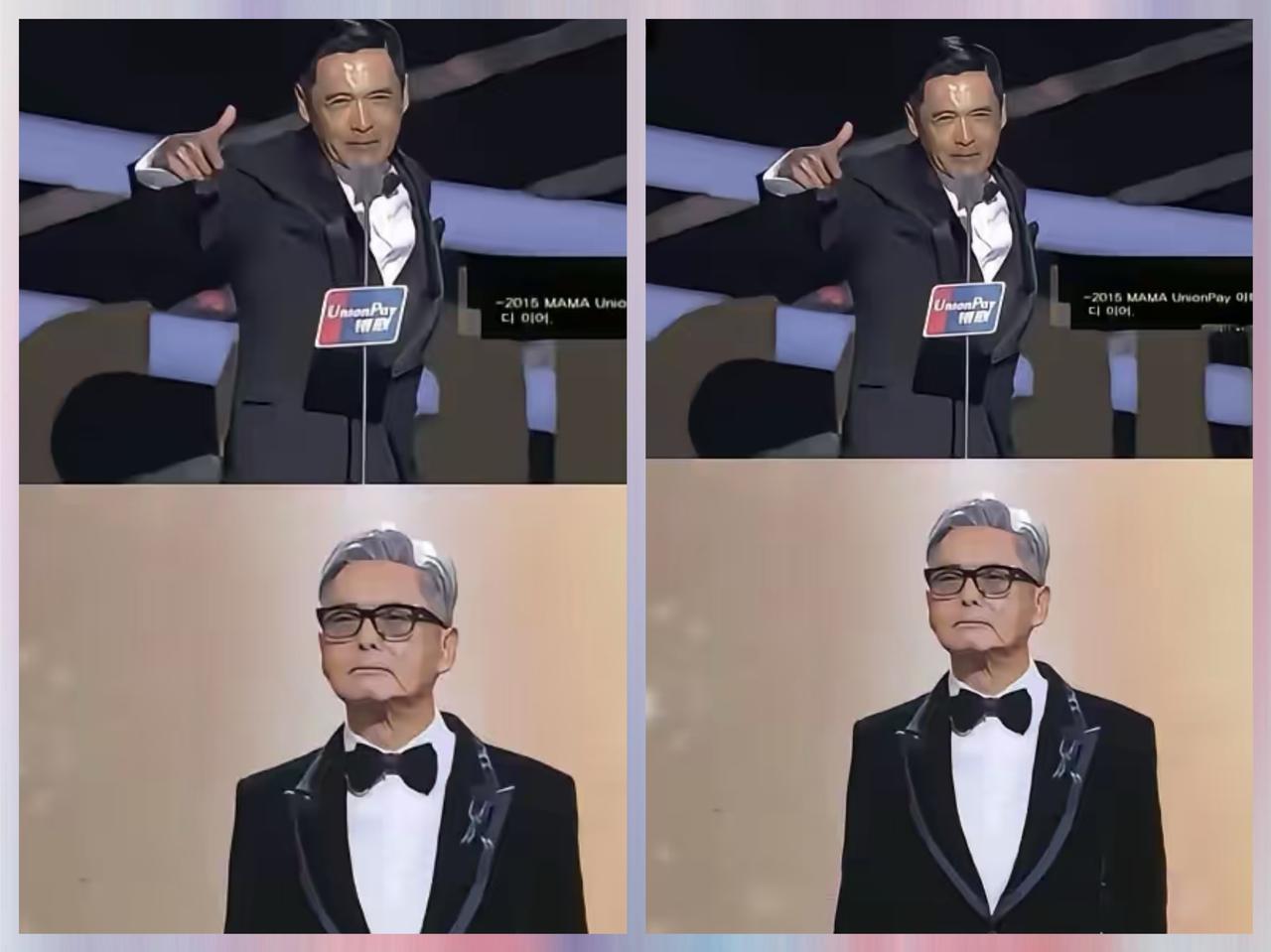 周润发是真敢做呀！
他胆子也太大了
他在MAMA颁奖礼主持时，临时改了台本。
