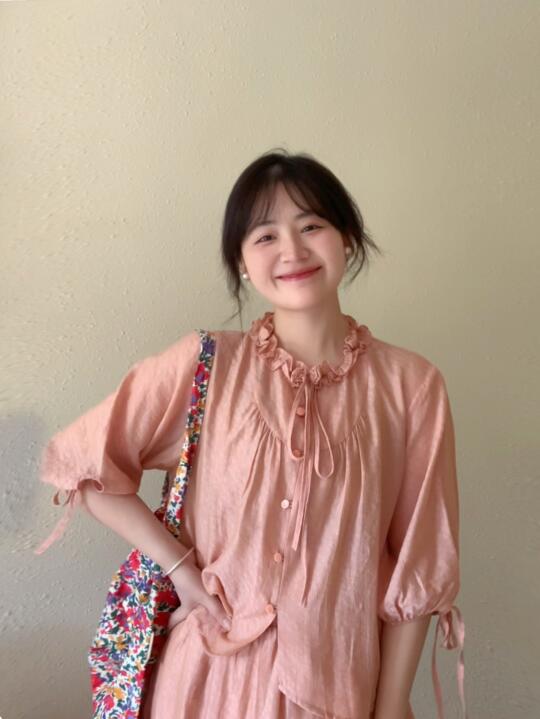不费力夏季淡人穿搭look*3