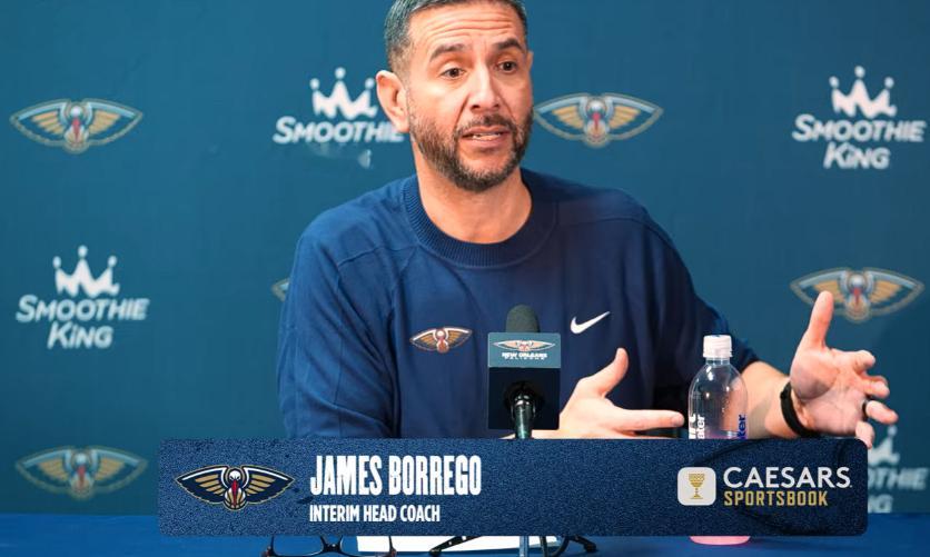 鹈鹕主帅:半场时我跟球队说要注意退防，其次是限制克莱12月23日讯NBA常规赛，