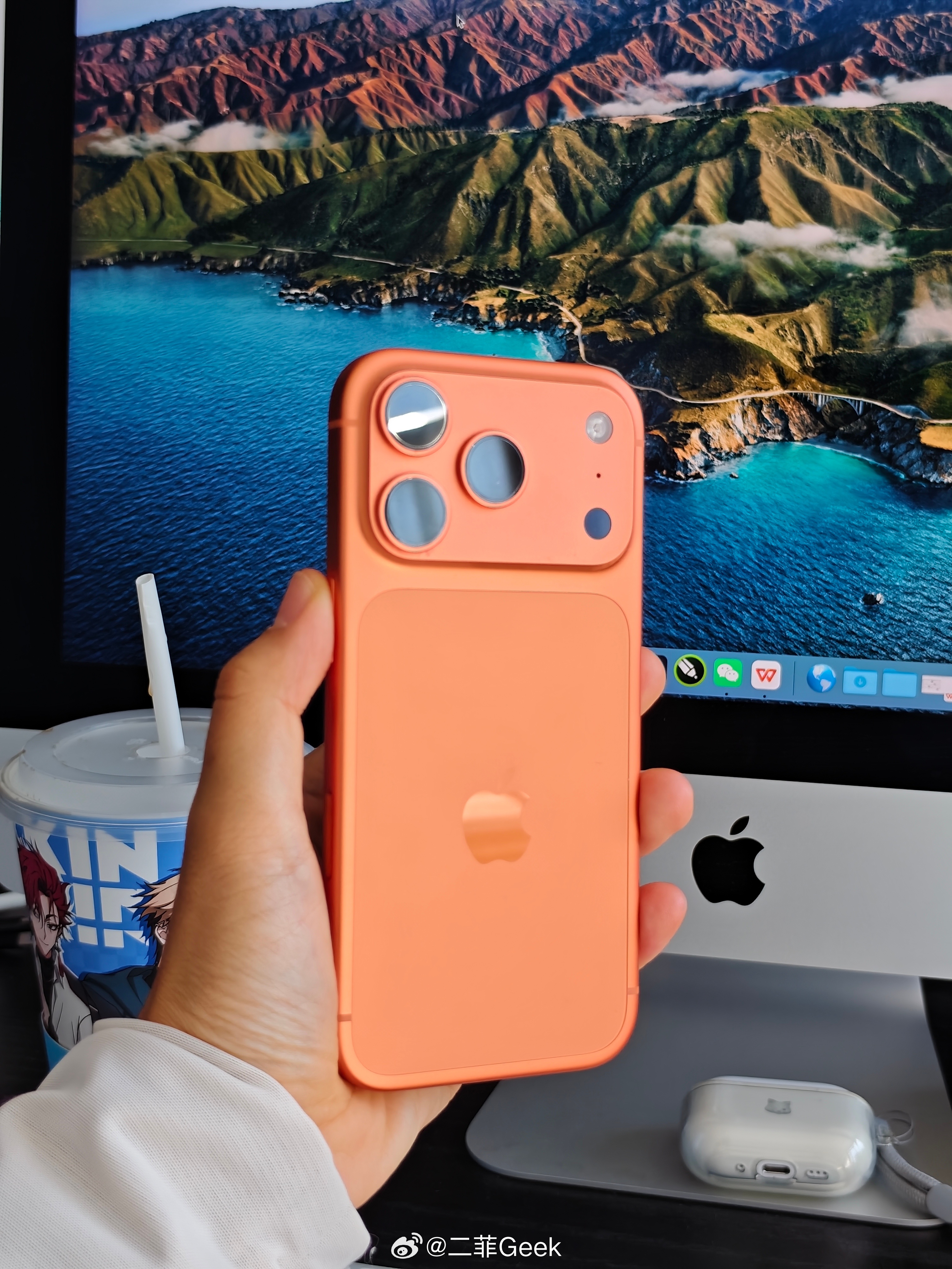 iPhone18Pro勃艮第酒红色卖爆了本来还是觉得iPhone17 Pro的爱