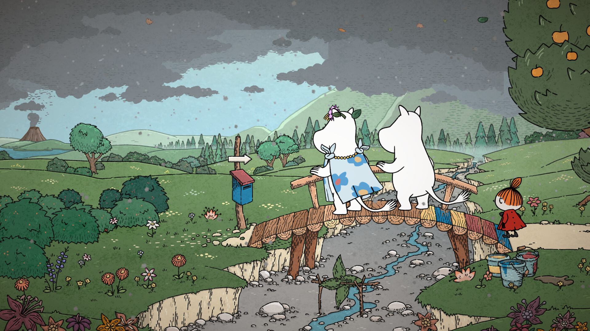 MOOMIN｜《姆明：疯狂夏日》壁纸 
