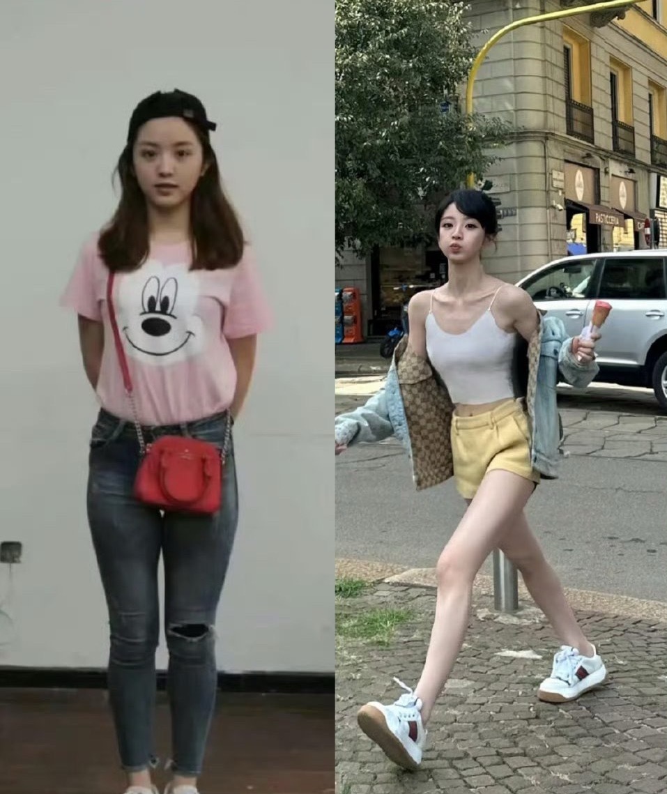 田曦薇出道前后变化 