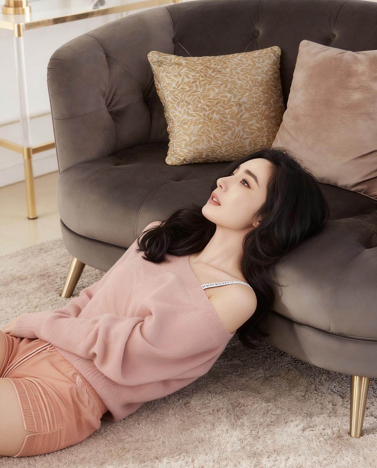 青春合集1️⃣7️⃣
粉系甜飒时刻

粉针织松松垮垮落肩，露肤吊带藏着小叛逆~蜷