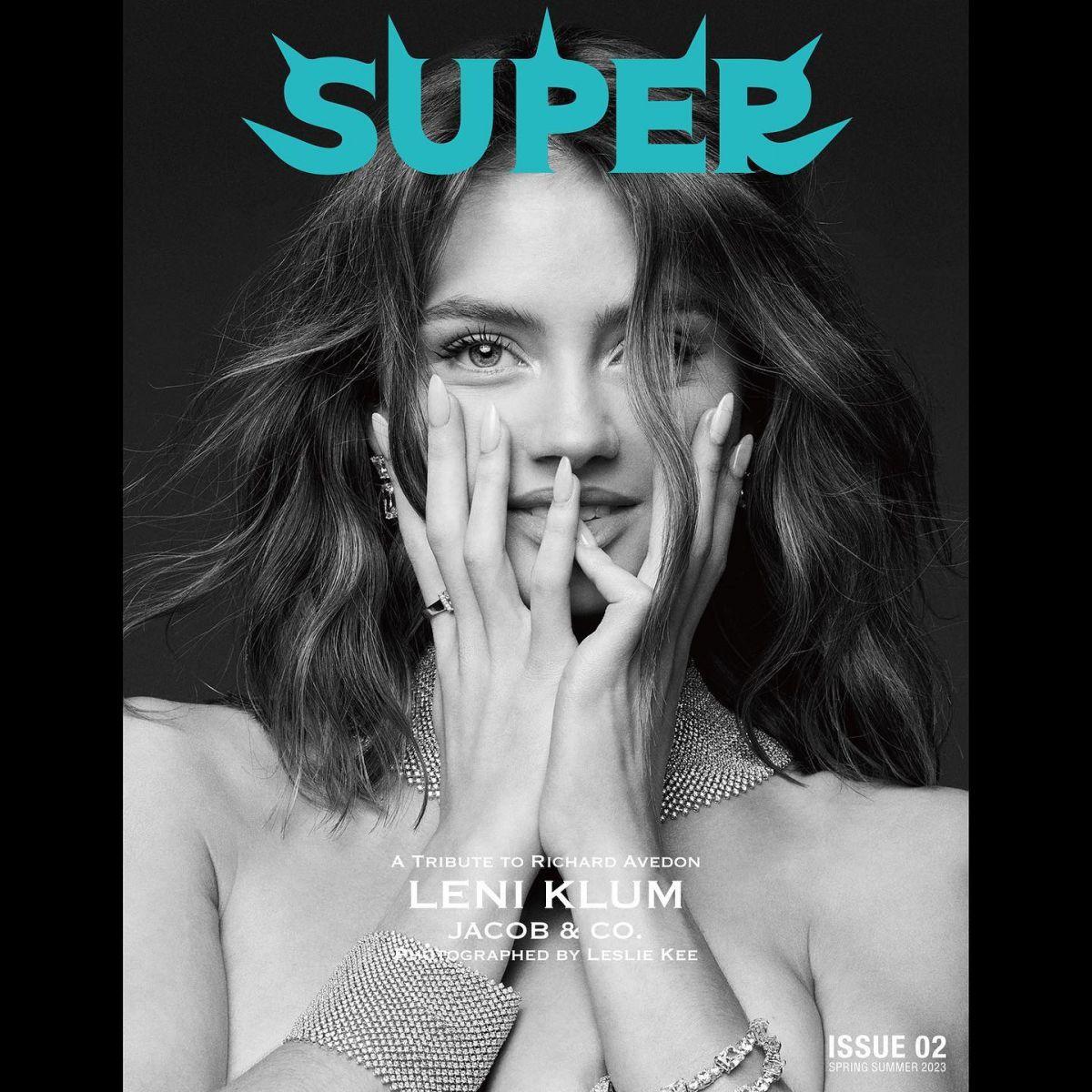 亲妈带出道，海妈HEIDI KLUM带着女儿LENI KLUM一起登上杂志