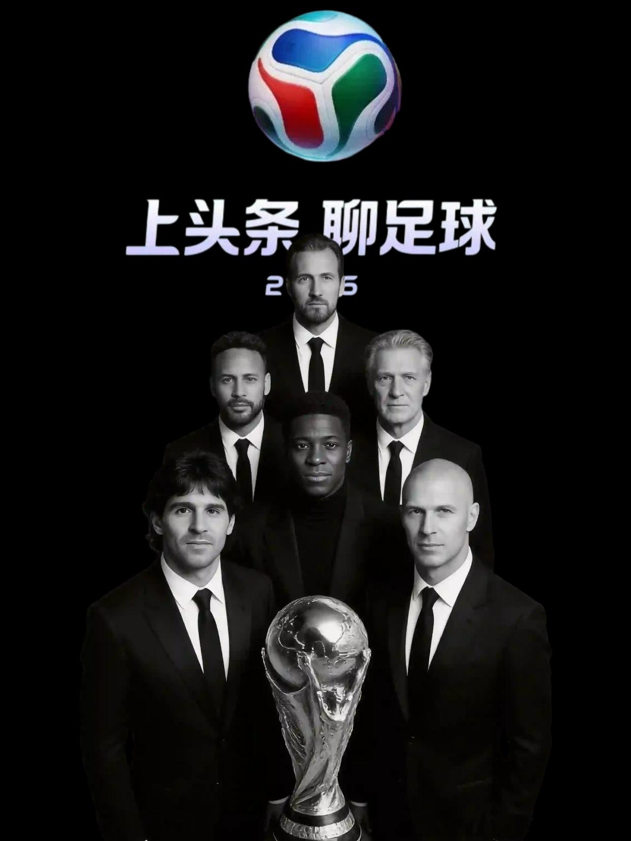 我只选那些以绝对核心身份带队夺冠的球员。亚军和四强，在他们面前不值一提。

基于